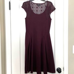 Anthropologie Dress with lace detail